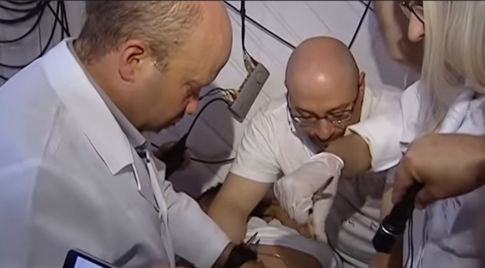 Marlon bei der Arbeit